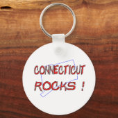Connecticut ROCK Schlüsselanhänger (Vorderseite)