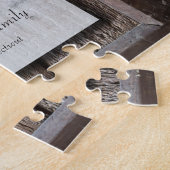 Connecticut Rustikales Holz Puzzle (Seite)