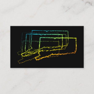 Connecticut-Schauerunschärfe Visitenkarte