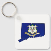 Connecticut Schlüsselanhänger (Vorderseite)