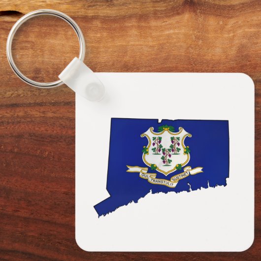 Connecticut Schlüsselanhänger (Vorderseite)