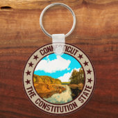 Connecticut Schlüsselanhänger (Rückseite)