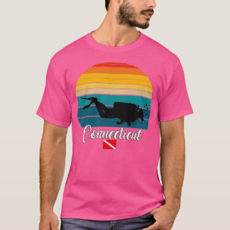 Connecticut Scuba Diving-Geschenk T-Shirt