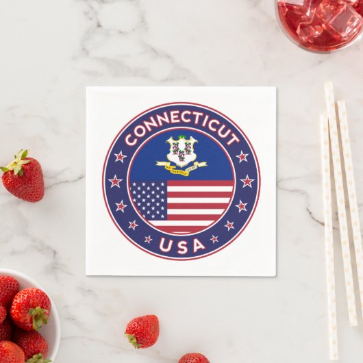 Connecticut Serviette (Beispiel)