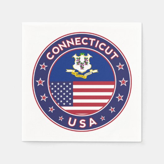 Connecticut Serviette (Vorderseite)