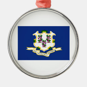 Connecticut Silbernes Ornament