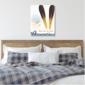 Connecticut Ski Leinwanddruck (Insitu (Schlafzimmer))