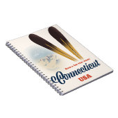 Connecticut Ski Notizblock (Rechte Seite)