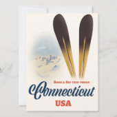 Connecticut Skigebiet (Rückseite)