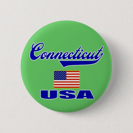 Connecticut-Skript Button (Vorderseite)