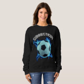 Connecticut Soccer Retro Sweatshirt (Vorne ganz)