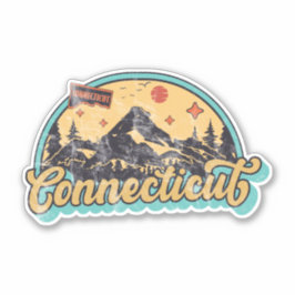 Connecticut-Staat Aufkleber