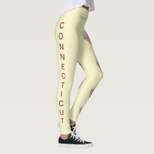 Connecticut Staat Blume Berg Laurel Leggings