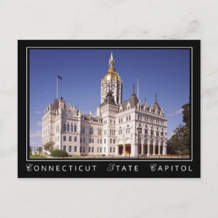 Connecticut Staat Hauptstadt Gebäude in Hartford Postkarte
