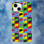 Connecticut Staat Pop Art Pattern Case-Mate iPhone Hülle
