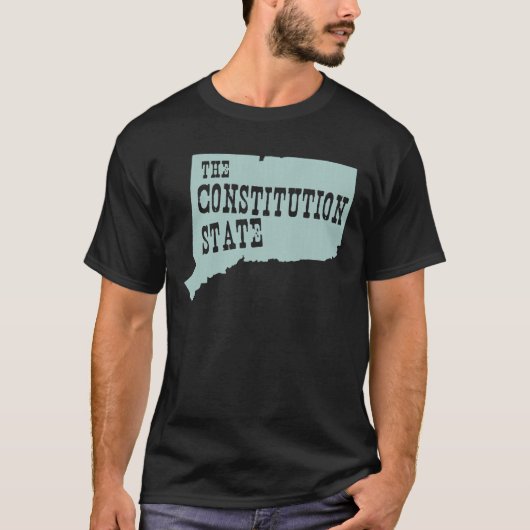 Connecticut-Staats-Motto-Slogan T-Shirt (Vorderseite)