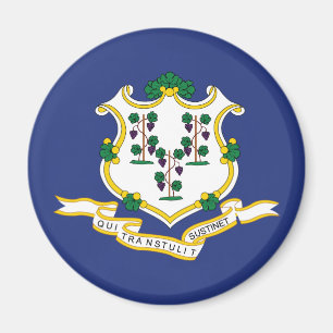 Connecticut Staatsflagge Magnet