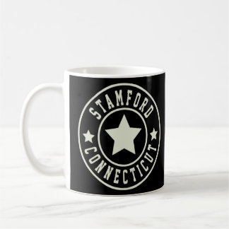 Connecticut Stamford Retro Vintage Kaffeetasse