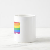 Connecticut State Pride LGBTQ Progress Pride Kaffeetasse (Mittel)