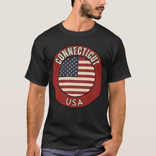 Connecticut State T-Shirt (Vorderseite)