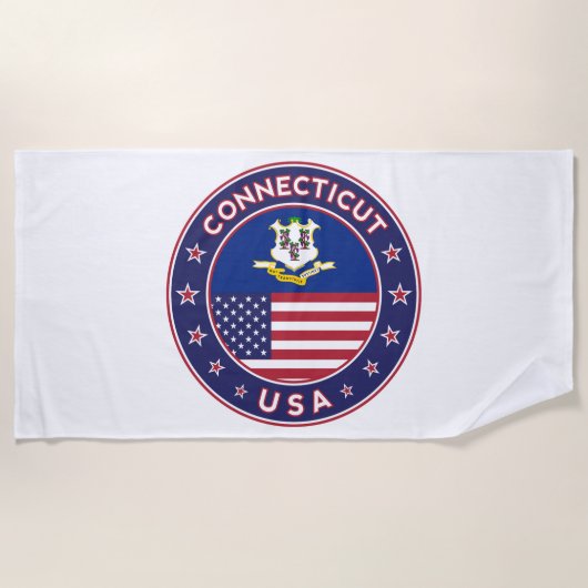 Connecticut Strandtuch (Vorderseite)