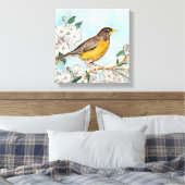 Connecticut Stretched Canvas Print Leinwanddruck (Insitu (Schlafzimmer))