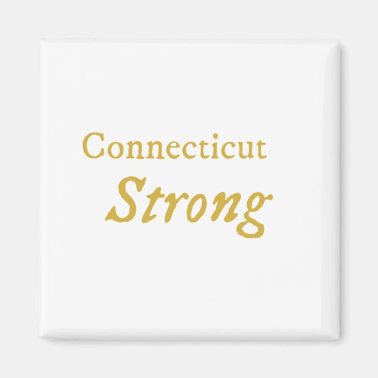 Connecticut Strong Magnet (Vorne)