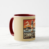 Connecticut Tasse (Vorderseite Links)