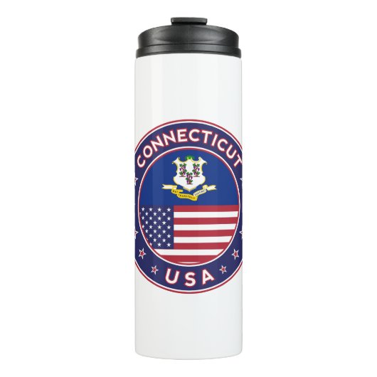 Connecticut Thermosbecher (Vorderseite)
