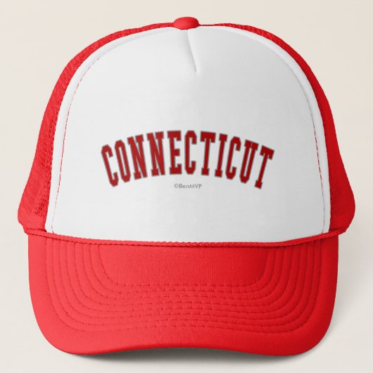 Connecticut Truckerkappe (Vorderseite)