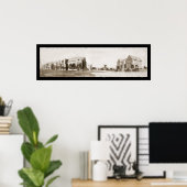 Connecticut Uni Foto 1920 Poster (Heimbüro)