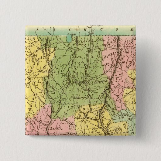 Connecticut USA Button (Vorderseite)