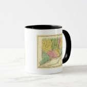Connecticut USA Tasse (VorderseiteRechts)