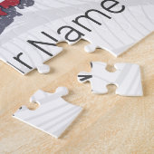 Connecticut vereinte Staaten Retrokarte Staat Vint Puzzle (Seite)