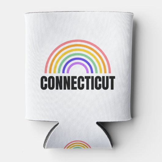 Connecticut - Vintag - Reisen - Staat - Hartford Dosenkühler (Vorderseite)