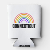 Connecticut - Vintag - Reisen - Staat - Hartford Dosenkühler (Rückseite)