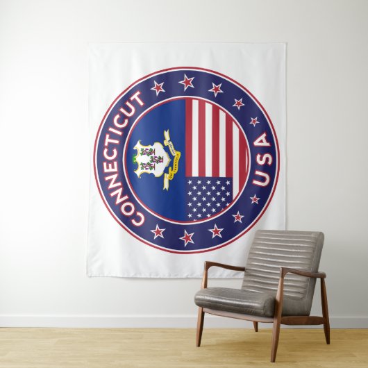 Connecticut Wandteppich (Beispiel)