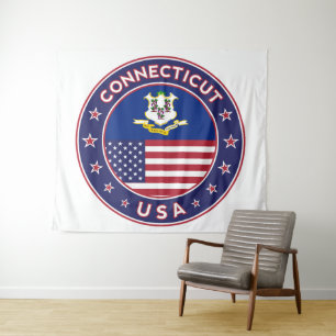 Connecticut Wandteppich