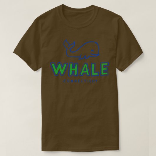 Connecticut Whaleeee 1 T-Shirt (Design vorne)