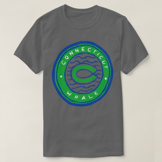 Connecticut Whaleeee T-Shirt (Design vorne)