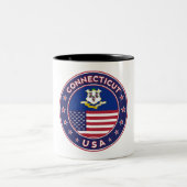 Connecticut Zweifarbige Tasse (Mittel)