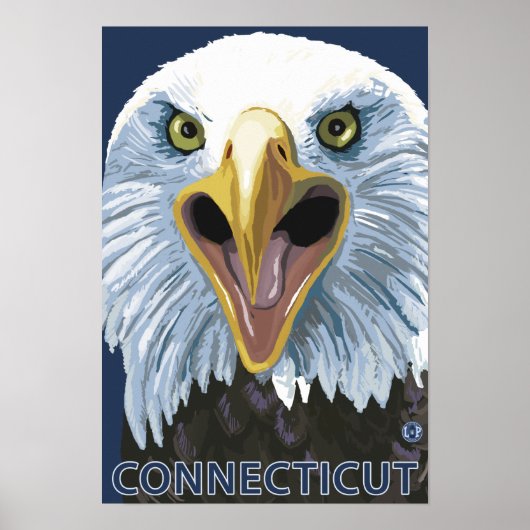 ConnecticutEagle Up Nah Poster (Vorne)
