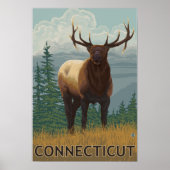 ConnecticutElk-Szene Poster (Vorne)