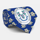 Connecticuter-Siegel, Connecticut Krawatte (Gerollt)