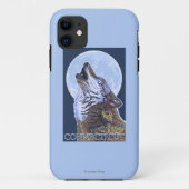 ConnecticutHowling Wolf Case-Mate iPhone Hülle (Rückseite)