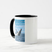 ConnecticutHumpback Whale Scene Tasse (Vorderseite Links)