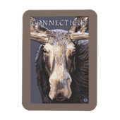 ConnecticutMoose Nah Magnet (Vertikal)
