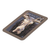 ConnecticutMoose Nah Magnet (Linke Seite)