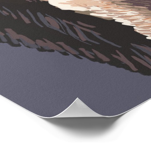 ConnecticutMoose Nah Poster (Ecke)