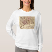 ConnecticutPanoramic MapConnecticut T-Shirt (Vorderseite)
